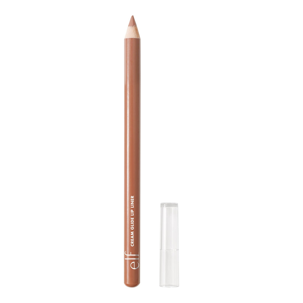 E.l.f. Cream Glide Lip Liner in Highly-Pig, a smooth, creamy pencil ideal for precise lip contouring. Verified by CuratCart.