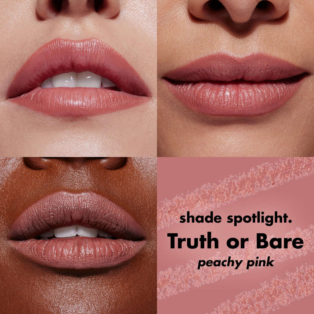 Explore e.l.f. Cream Glide Lip Liner in the shade Truth or Bare, a versatile peachy pink, verified by CuratCart.