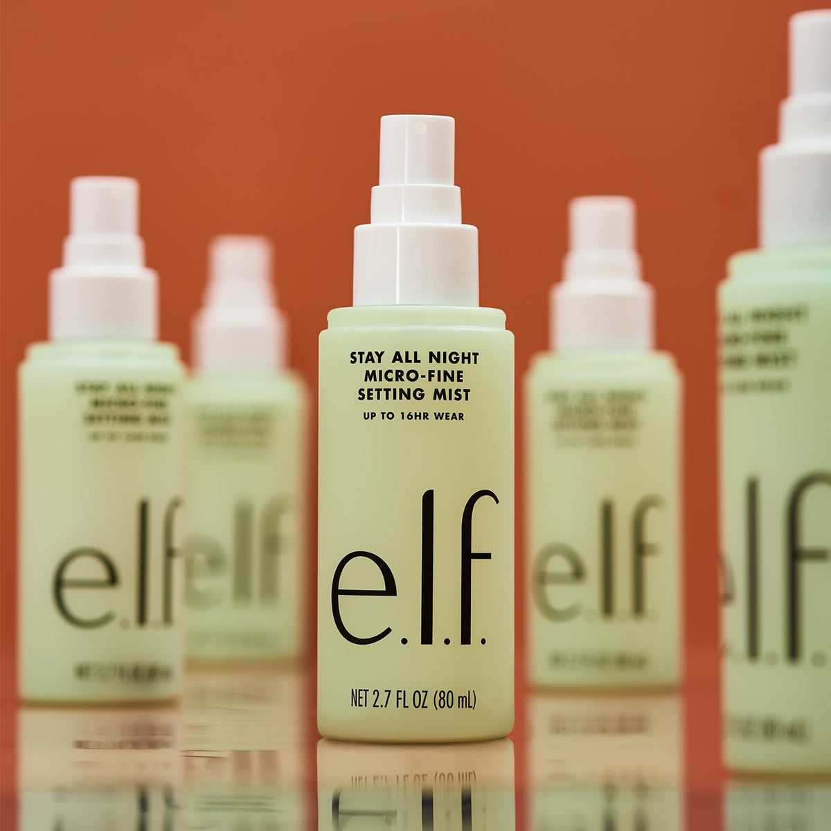 Premium imported e.l.f. Stay All Night Setting Mist for up to 16 hours of wear, perfect for a flawless finish.