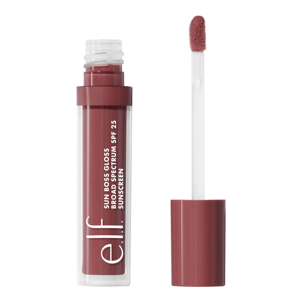 Discover the exclusive e.l.f. Sun Boss Gloss, a must-have lip gloss with SPF 25, specially curated by Curat Cart for your beauty needs.