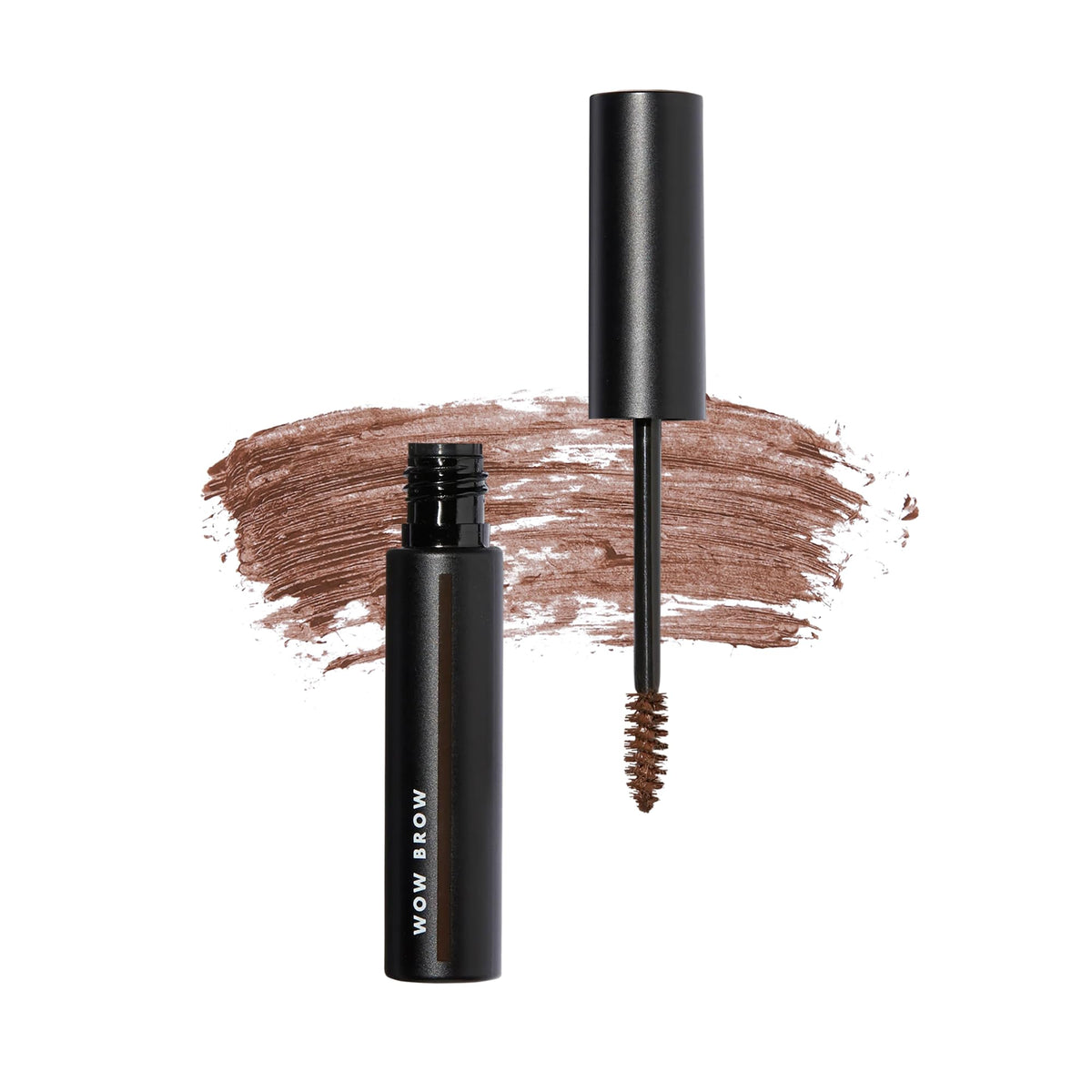 e.l.f. Wow Brow Gel in brown with applicator, expertly crafted for defined brows. Verified by CuratCart for quality assurance.