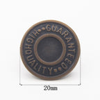 High-quality Enosea Replacement Jean Button in official packaging, ensuring durability and style. Available at Curat Cart.