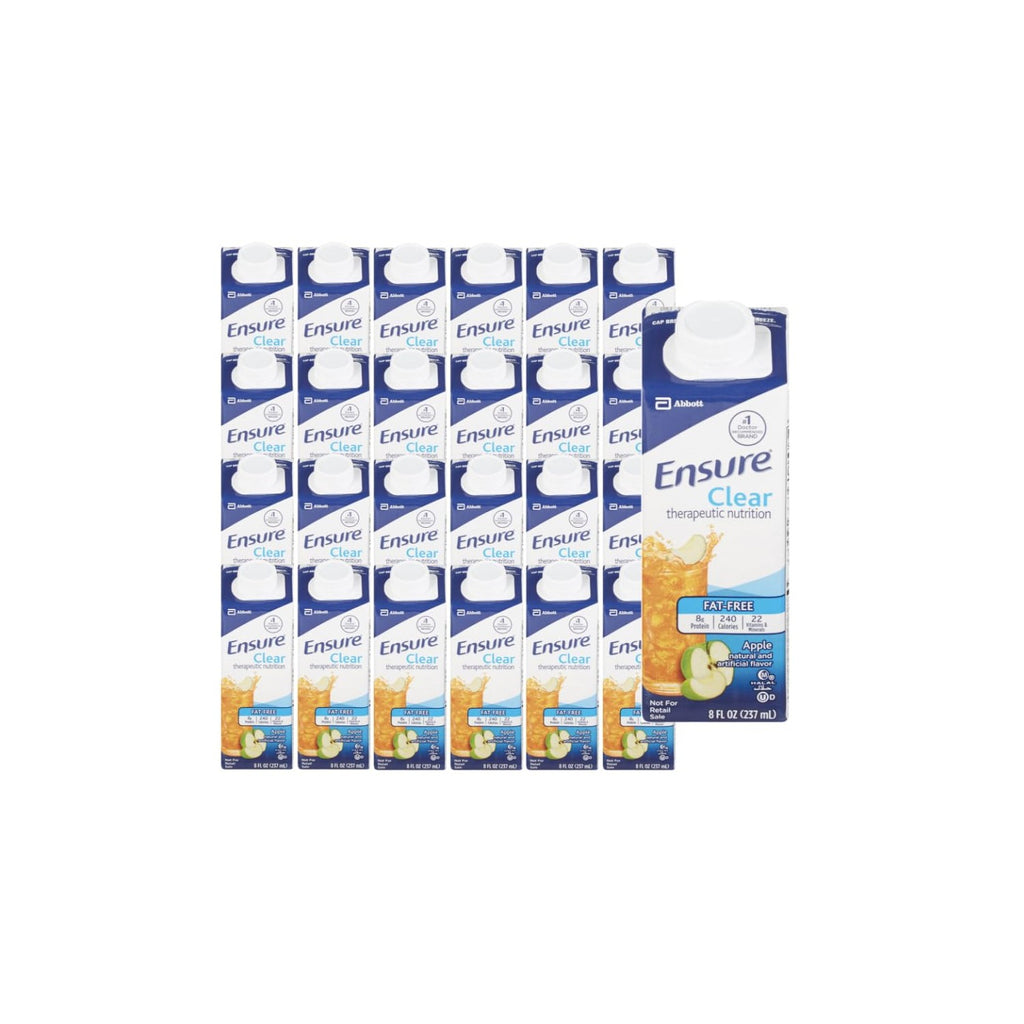 Ensure Clear Therapeutic Nutrition, a premium imported option, offers delicious apple flavor and fat-free benefits. Available at Curat Cart.
