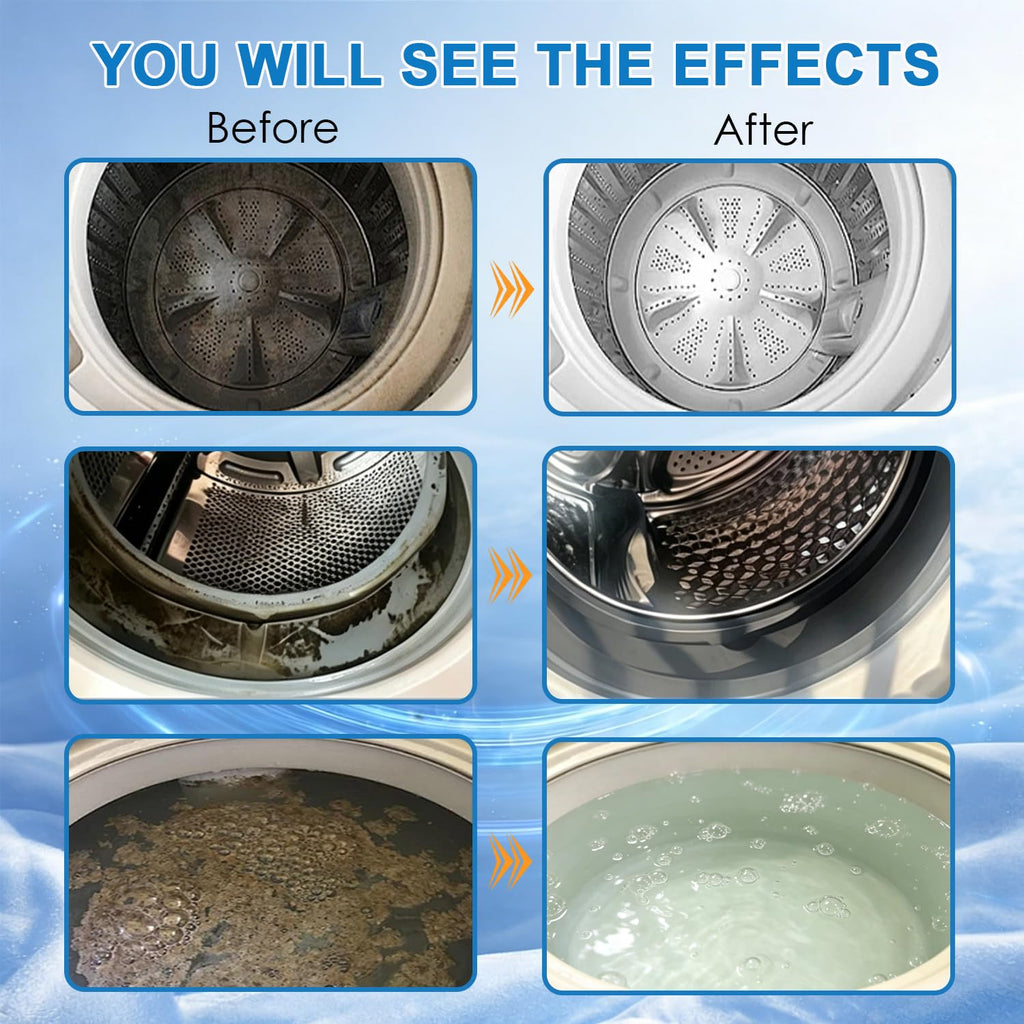 Transform your washing machine with the premium imported Enzyme Washing Machine Cleaner, available at Curat Cart. Experience exceptional cleanliness.