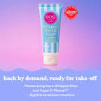 Eos 24H Moisture Vanilla Body Lotion in tube packaging, perfect for travel. Order online now. Available in India.