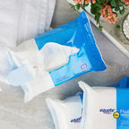 Equate Flushable Wipes Fresh Scent, 100% Authentic and available at Curat Cart in India. Gentle and effective for daily use.