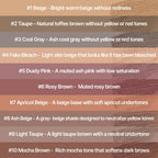 Espoir The Brow Color Fixing Cara #4 is a light beige hue, mimicking bleached brows. Ideal for a natural, soft look.