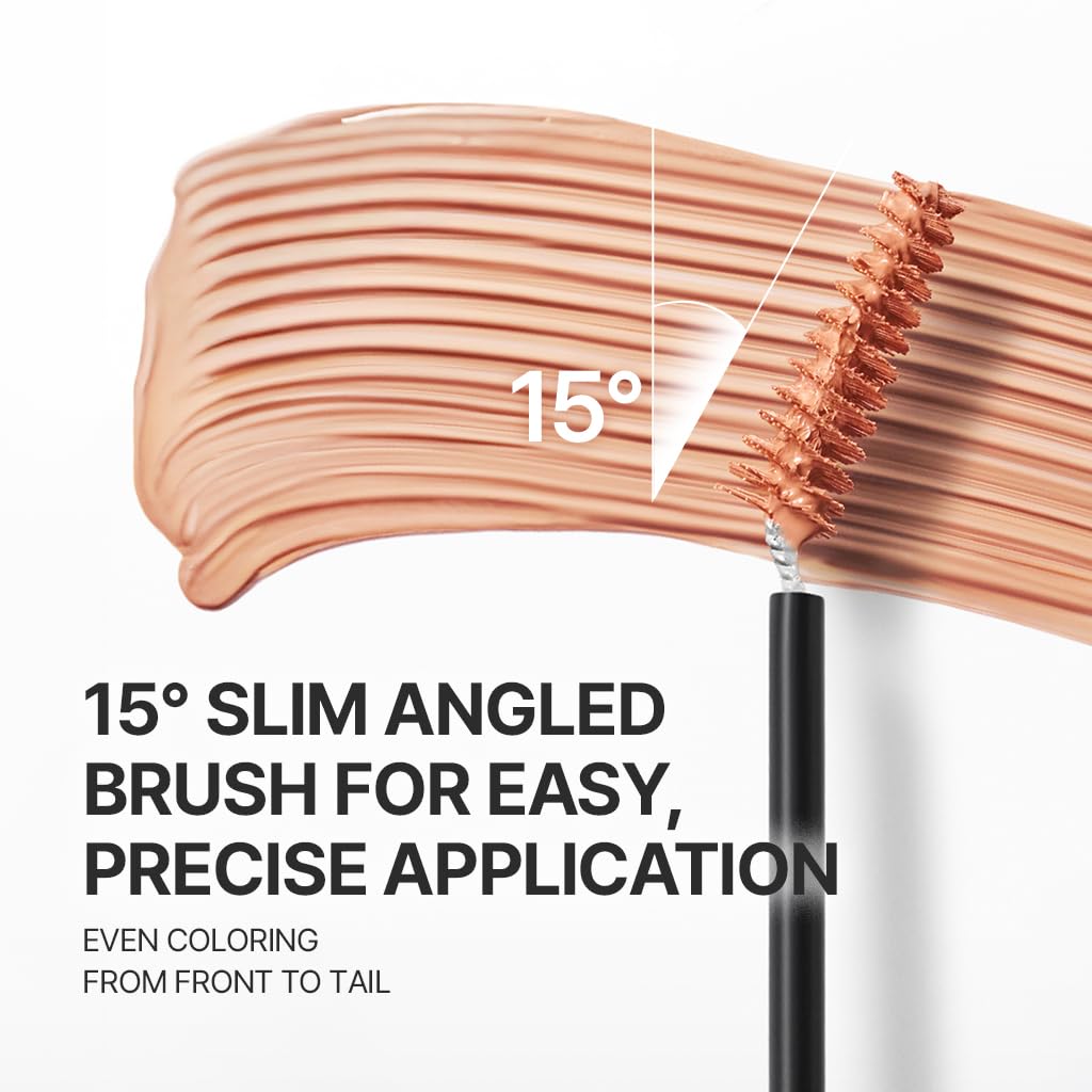 Espoir The Brow Color Fixing Cara #4 Fak features a 15° slim angled brush for easy and precise brow application. Available in India, order online.