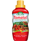 Espoma Organic Tomato Plant Food, a premium imported solution for plump, juicy tomatoes. Available at Curat Cart.