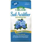 Espoma Organic Soil Acidifier, a premium import, lowers soil pH for vibrant hydrangeas. Available at Curat Cart.