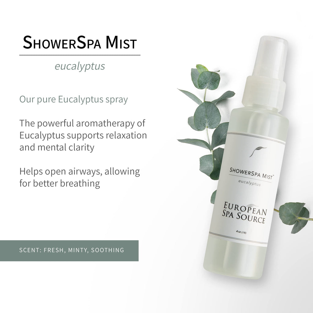 Discover the European Spa Eucalyptus Shower Mist, 100% Authentic and available in India at Curat Cart. Elevate your relaxation today.