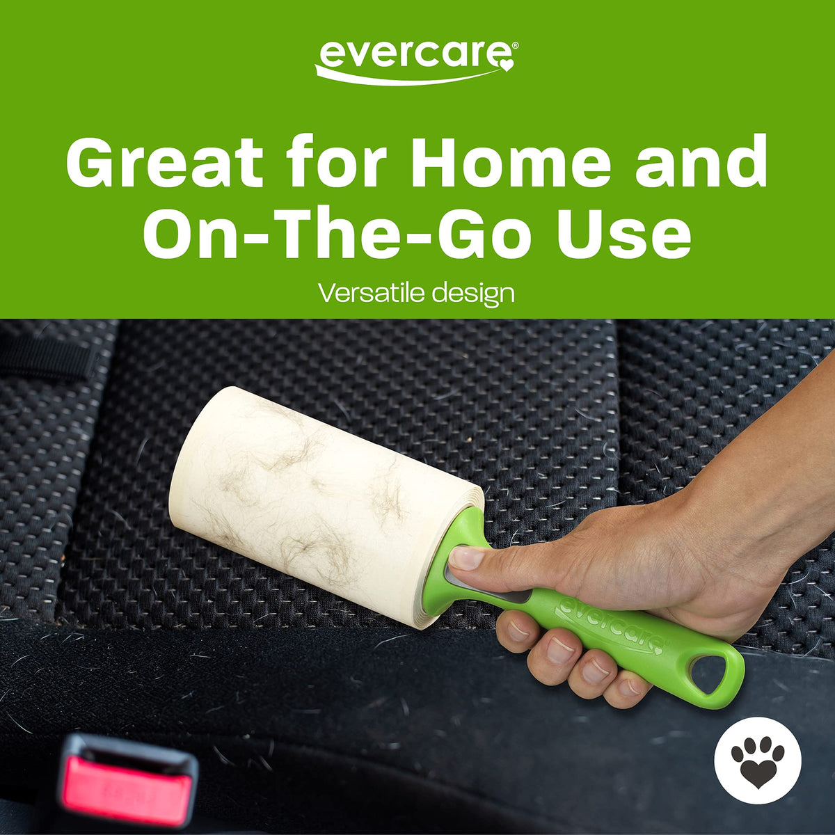 Evercare Extra Sticky Lint Roller efficiently removes pet hair and lint, perfect for daily use. Available at Curat Cart.