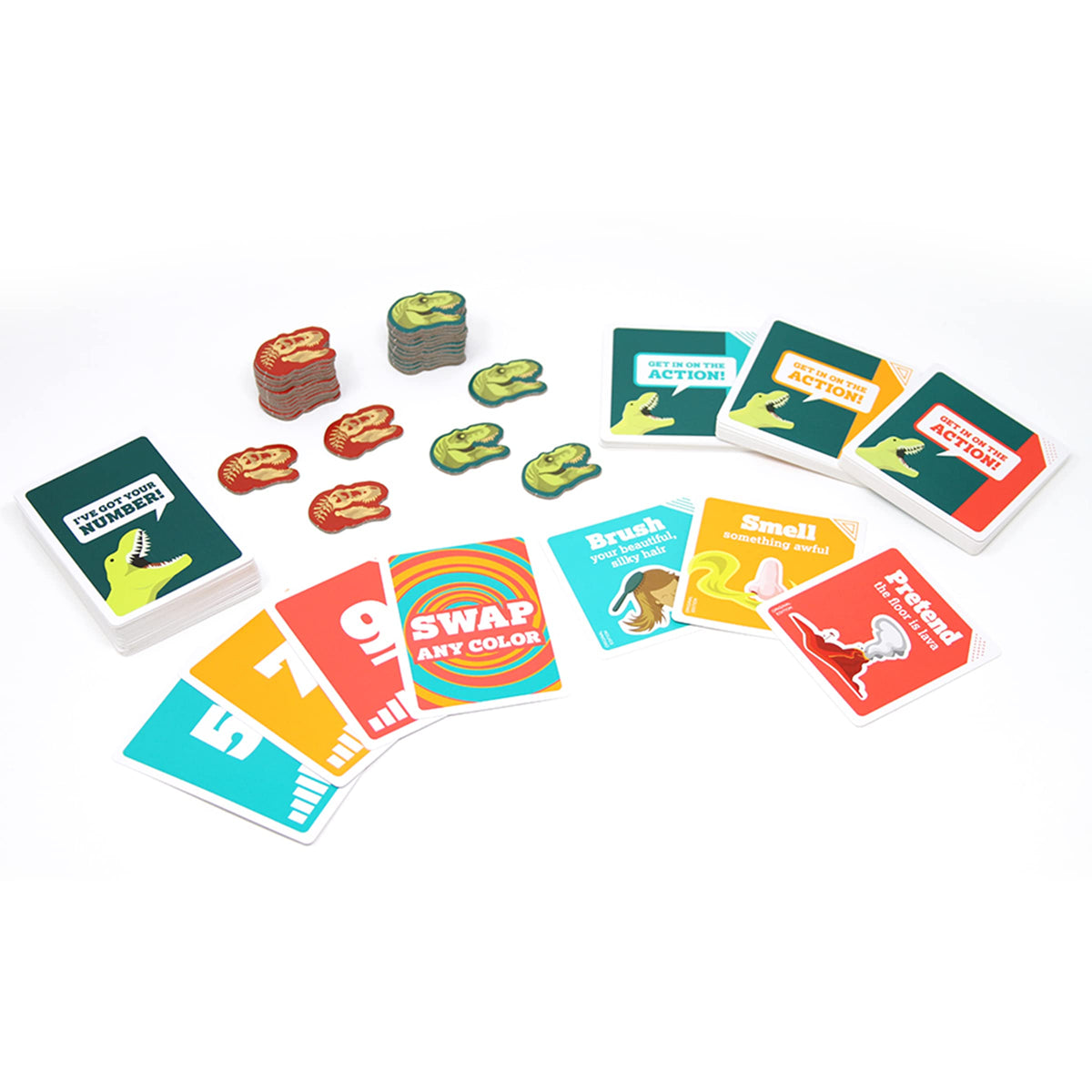Explore the fun of Exploding Kittens T-Rex card game. Verified by CuratCart for quality and trust.