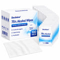 Premium imported 75% alcohol wipes in a 100-pack for on-the-go hygiene, available at Curat Cart. Quick drying and residue-free.