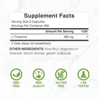 Discover Extra Strength L-Theanine Supplement, 100% Authentic and available in India at Curat Cart. Lab tested for quality assurance.