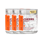 Cheers Protect | Daily Liver Supplement | DHM + L-Cysteine | 60 Doses | Support Your Liver, DHM, L-Cysteine, Milk Thistle, Prickly Pear, B-Vitamins, Ginger