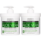 Buy now Advanced Clinicals Manuka Honey Body Cream For Women & Men | Body Butter Lotion For Extremely Dry Skin | Collagen Cream | Skincare Moisturizer Hydrating Balm Improves Look Of Aging Skin, 16 Ounce 2 - Aloe Vera Soothe + Recover Cream 16 Ounce (Pack of 2) at indiglob india