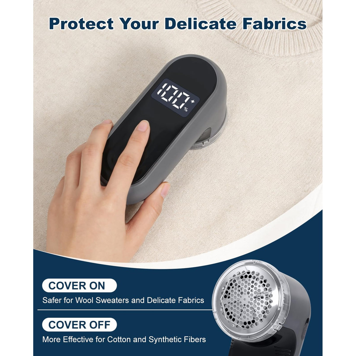 Premium imported Fabric Shaver Lint Remover from Curat Cart efficiently protects delicate fabrics and revitalizes clothing.