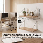 Enhance your workspace with the Fabric Wall Cubicle Shelf Organizer from Curat Cart. Perfect for daily use to optimize storage.