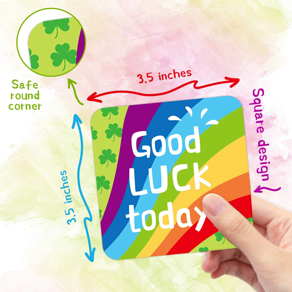 Brightly colored Fancy Land Lunch Box Notes for Kids, specially curated by Curat Cart, ideal for adding fun to meals.