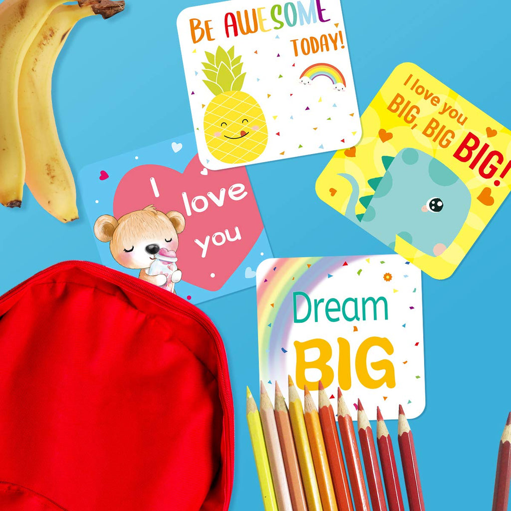 Bright and colorful Fancy Land Lunch Box Notes for Kids, perfect for adding fun to meals. Premium import available at Curat Cart.