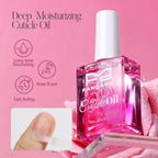 FANDAMEI Cuticle Remover Kit features deep moisturizing cuticle oil with a rose scent, ensuring long-time nourishment. Available in India at Curat Cart.