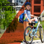 Discover FANSPRO Bike Tubes featuring a Schrader valve system, perfect for daily rides. Shop now at Curat Cart.