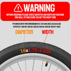 Ensure optimal fit with FANSPRO Bike Tubes, exclusively curated by Curat Cart for Indian consumers. Check diameter and width specifications.