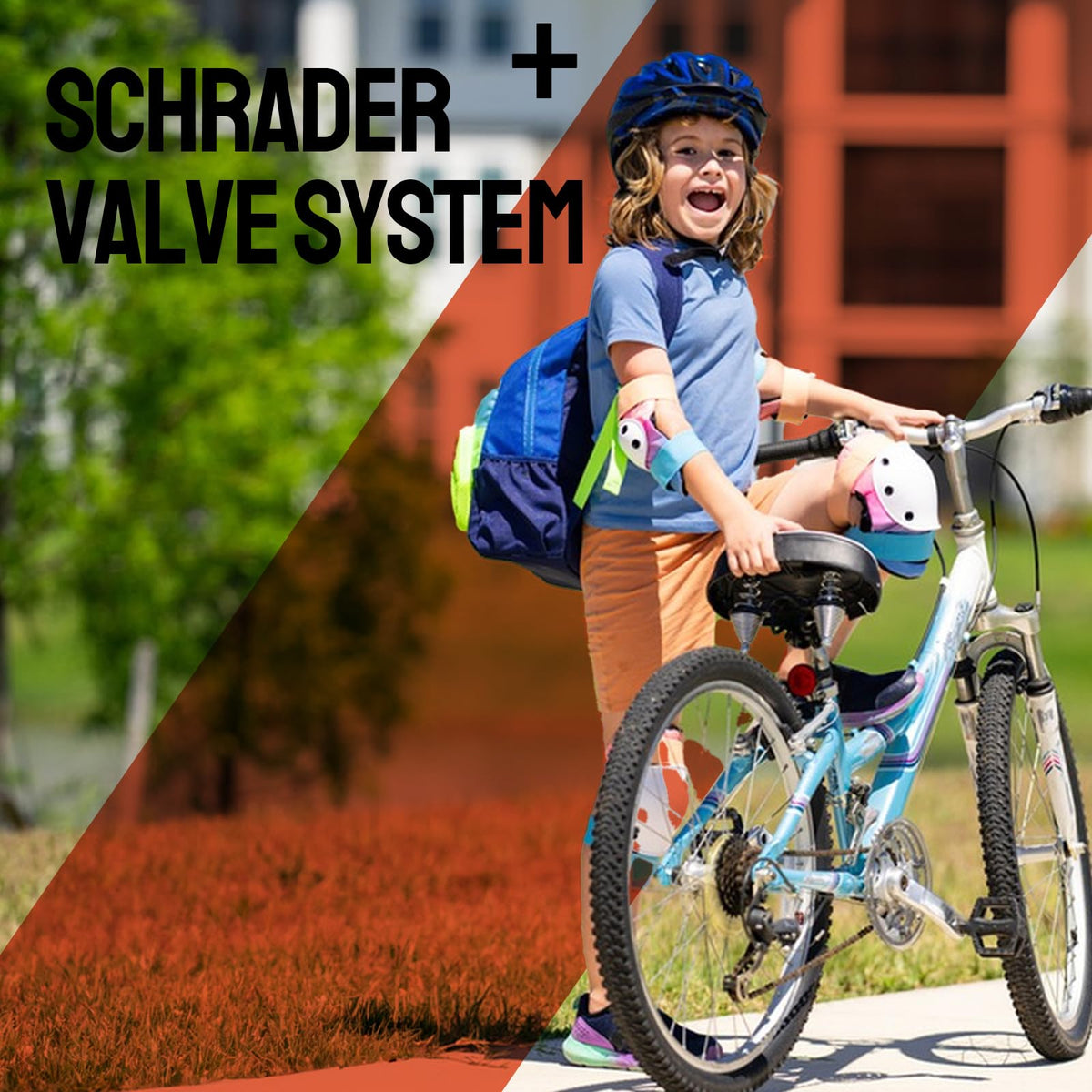 Upgrade your ride with FANSPRO Bike Tubes featuring a Schrader valve system, ideal for safe cycling adventures. Available at Curat Cart.