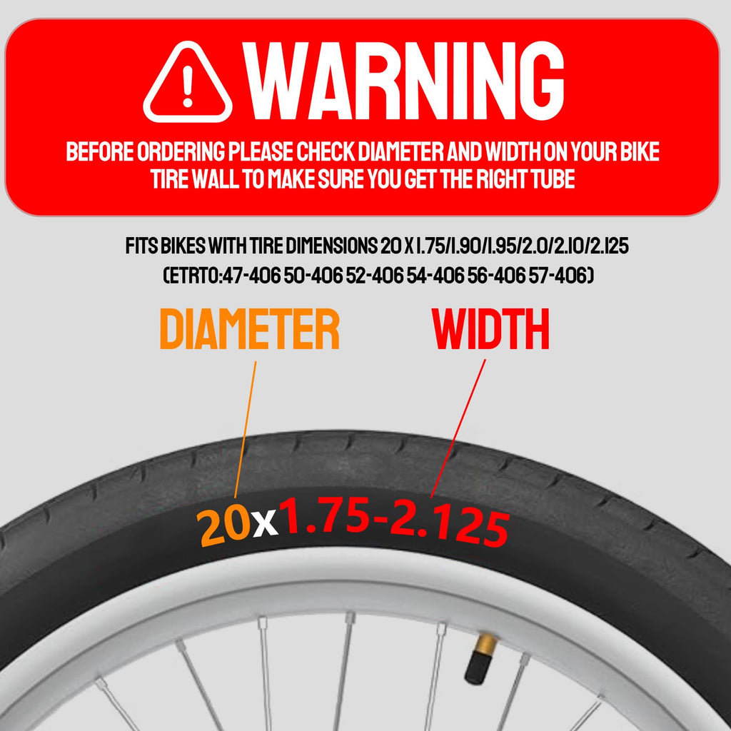 Explore FANSPRO Bike Tubes with precise diameter and width measurements. Specially curated by Curat Cart for your biking needs.