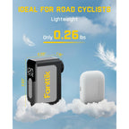 Fanttik X10 Ace Mini Bike Pump, lightweight at 0.26 lbs, 100% Authentic and available in India at Curat Cart.