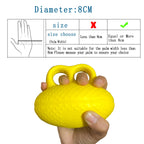 Premium Fanwer Finger Exerciser Hand Grip Trainer in bright yellow, ideal for enhancing grip strength. Available at Curat Cart.