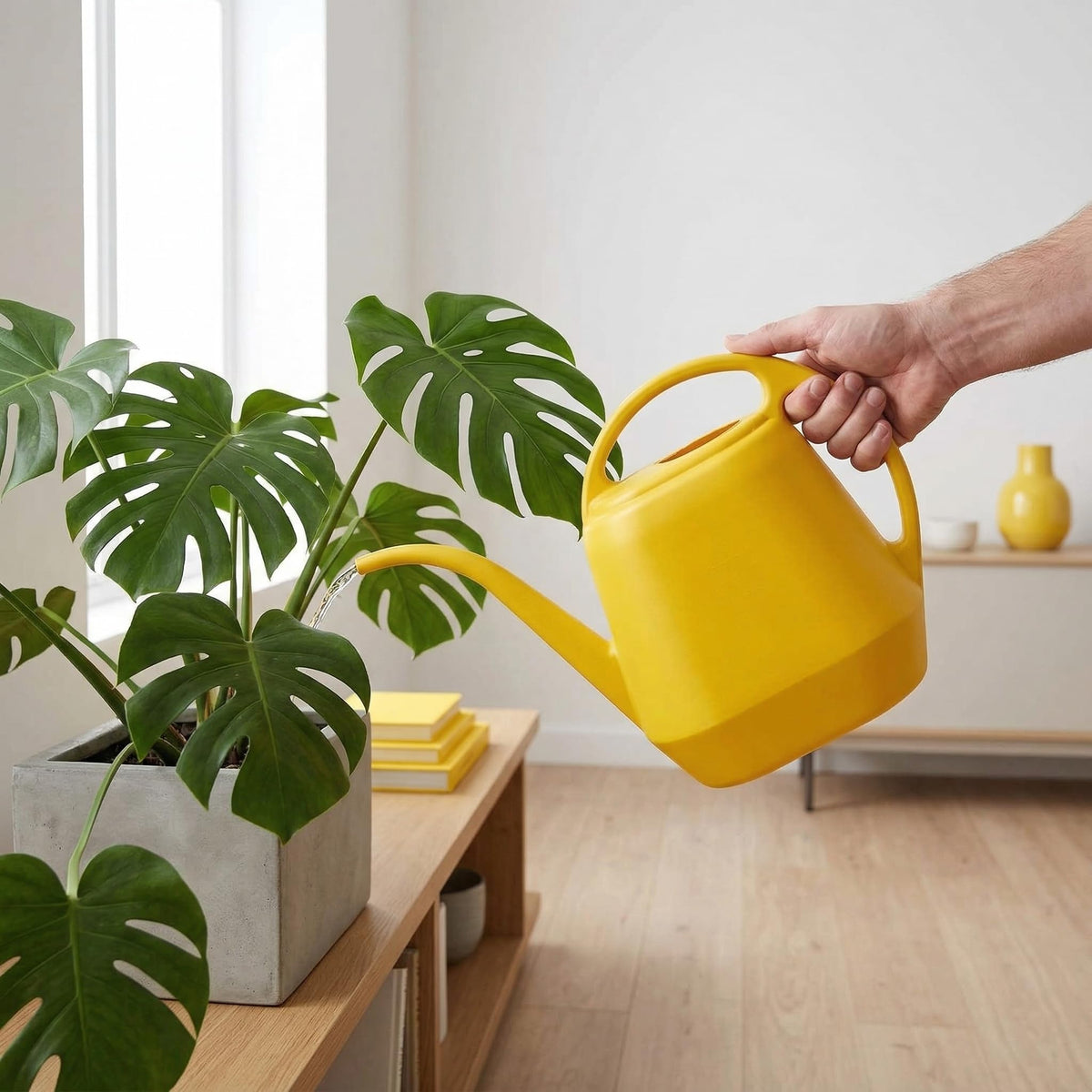 Enhance your plant care with the Fasmov Watering Can, perfect for daily use. Available at Curat Cart.