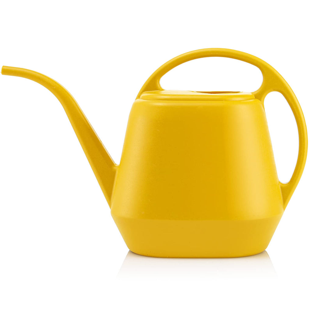 This premium imported Fasmov Watering Can in bright yellow is perfect for stylish gardening. Available at Curat Cart.