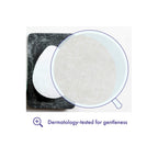 Buf-Puf Regular Facial Sponge, Dermatologist Developed, Removes Deep Down Dirt & Makeup that Causes Breakouts and Blackheads, Reusable, Exfoliating, White, 1 Count