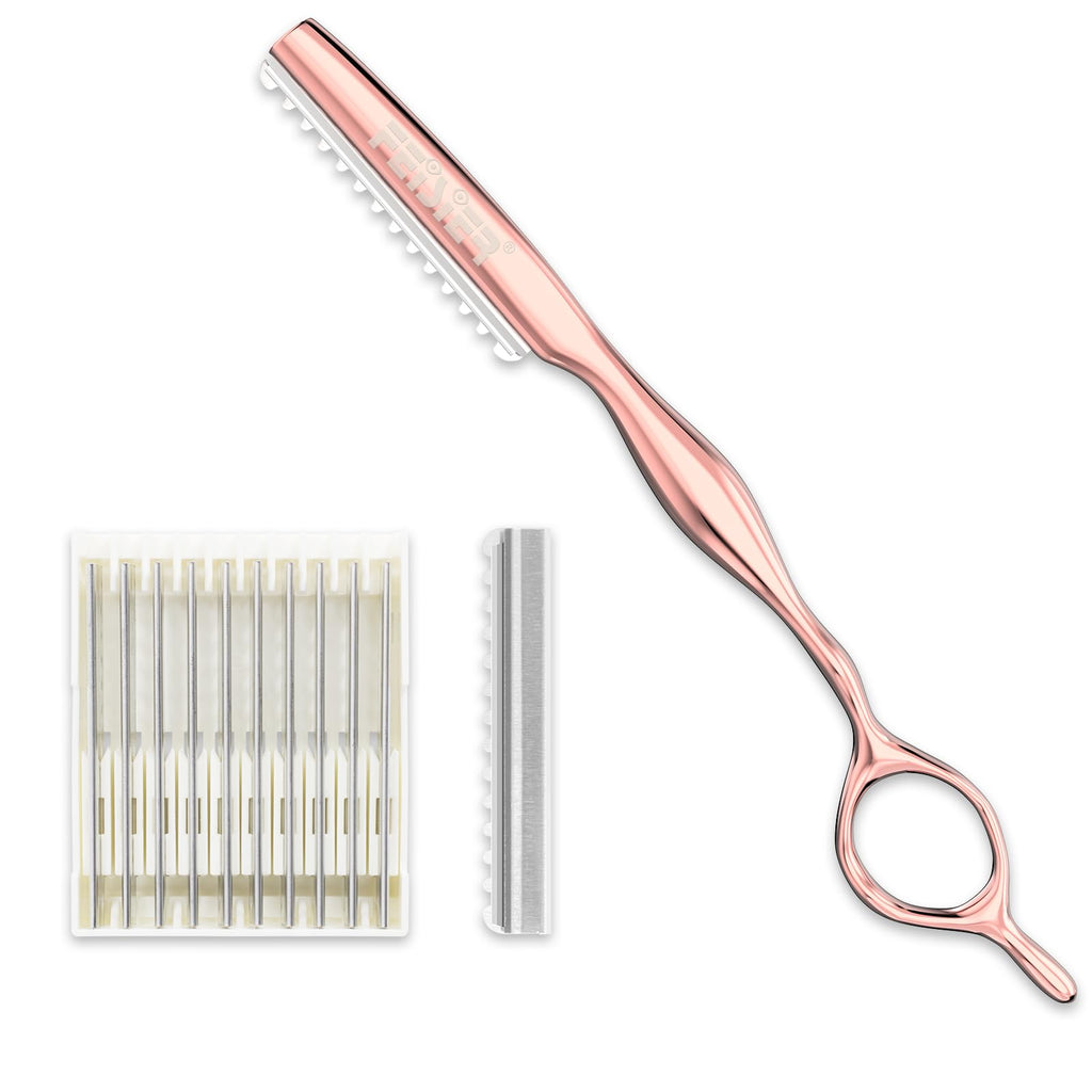 Discover the premium imported FEISIER Hair Razor Kit, featuring a sleek design and multiple blades for effortless styling. Available at Curat Cart.