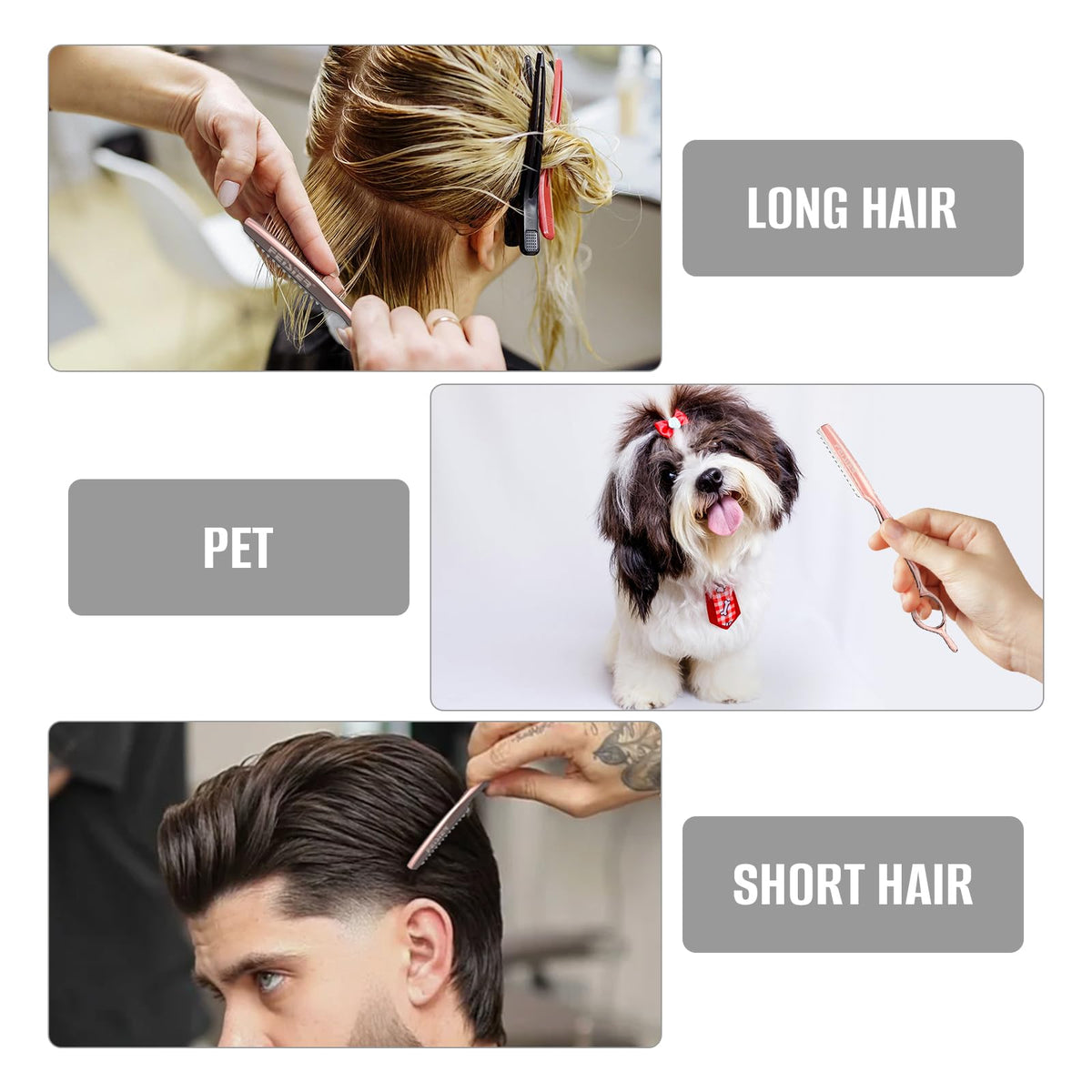 Discover the premium FEISIER Hair Razor Kit, perfect for styling long, short, and pet hair. Imported and available at Curat Cart.