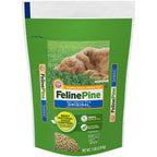Feline Pine Cat Litter, a premium imported product, offers 100% natural pine for effective odor control. Available at Curat Cart.