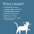 Fera Pets Collagen Powder Topper showcases vet-curated ingredients with no fillers, grains, or gluten. Available at Curat Cart.