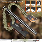Discover the Ferro Rod Fire Starter, specially curated by Curat Cart, perfect for outdoor enthusiasts and survivalists. Durable and reliable.