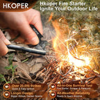 Ignite your outdoor adventures with the Ferro Rod Fire Starter, designed for quick ignition and reliability. Available at Curat Cart.