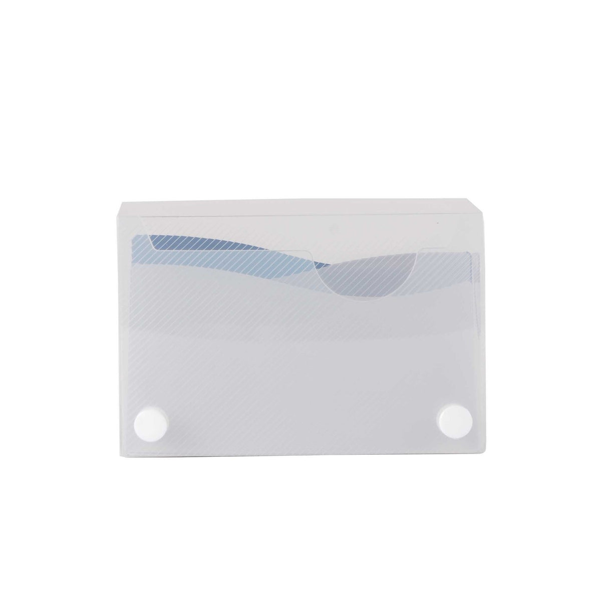The Filexec Wave Index Card Case features a high-quality, translucent design, perfect for organizing cards. Available at Curat Cart.