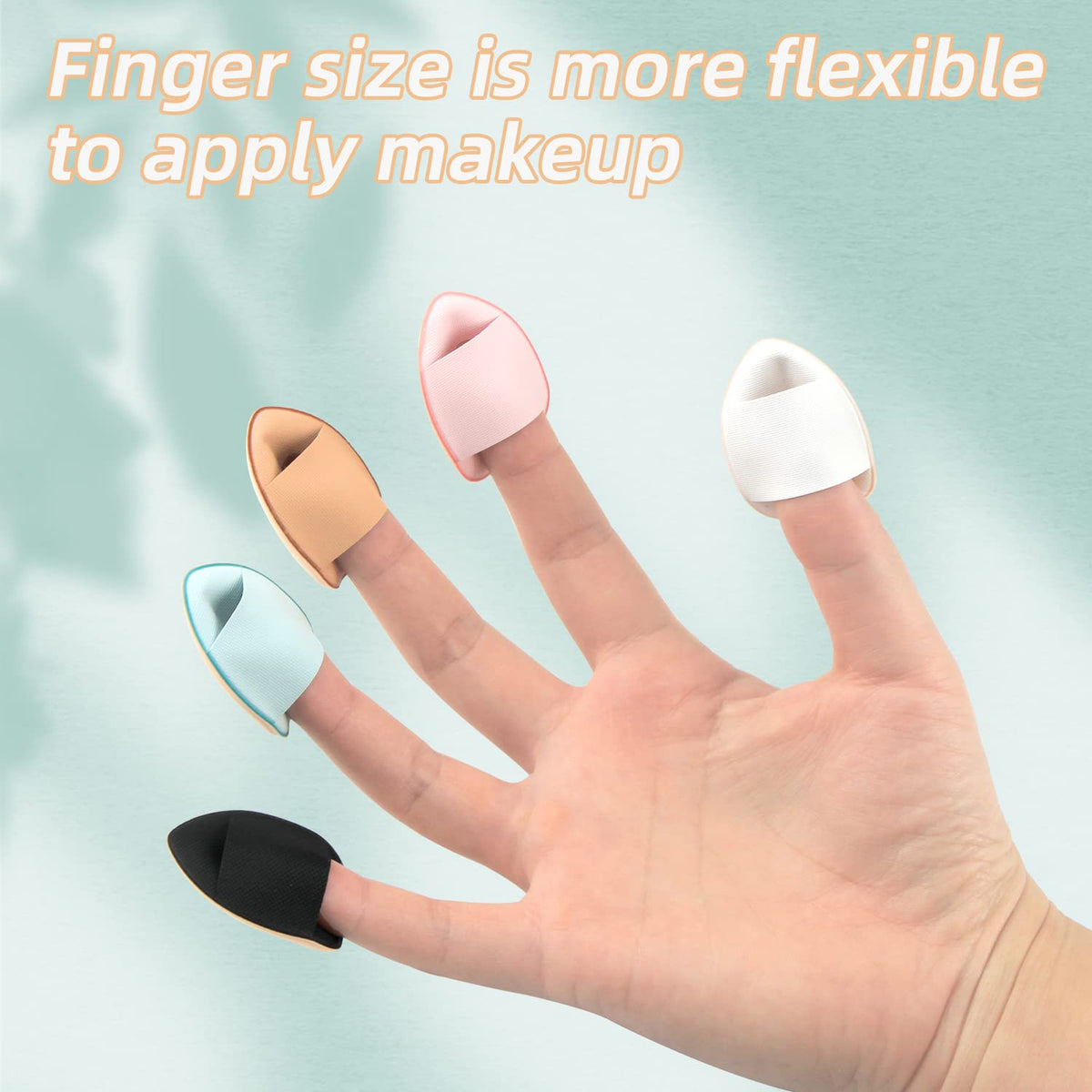 Explore the Finger Puff Mini Makeup Puff, perfect for flexible application. 100% Authentic and available at Curat Cart in India.