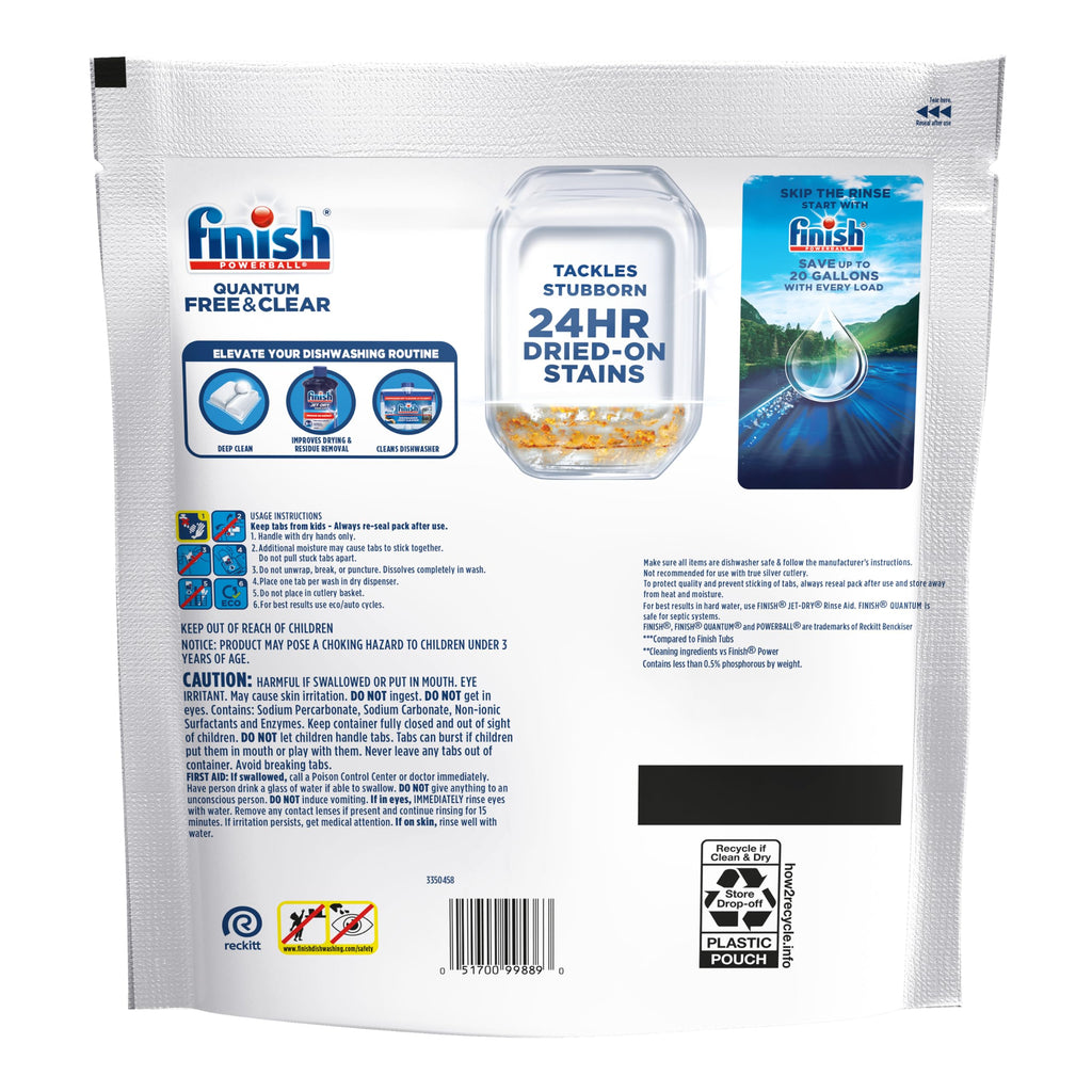 Finish Dishwasher Pods in high-quality official packaging, tackling stubborn 24-hour dried-on stains. Available at Curat Cart.