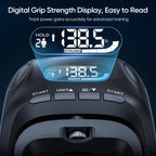 FitBeast Grip Strength Trainer Kit features a digital grip strength display for precise tracking. 100% Authentic, Available in India at Curat Cart.