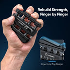 Enhance grip strength with the FitBeast Grip Strength Trainer Kit, perfect for daily use. Available at Curat Cart.