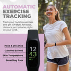 Track your fitness journey with the Fitbit Inspire 3 Fitness Tracker, perfect for daily use. Available at Curat Cart.