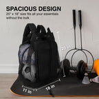 Discover the Fitdom Heavy Duty Mesh Ball Backpack, perfect for daily use and designed to fit all your essentials. Available at Curat Cart.