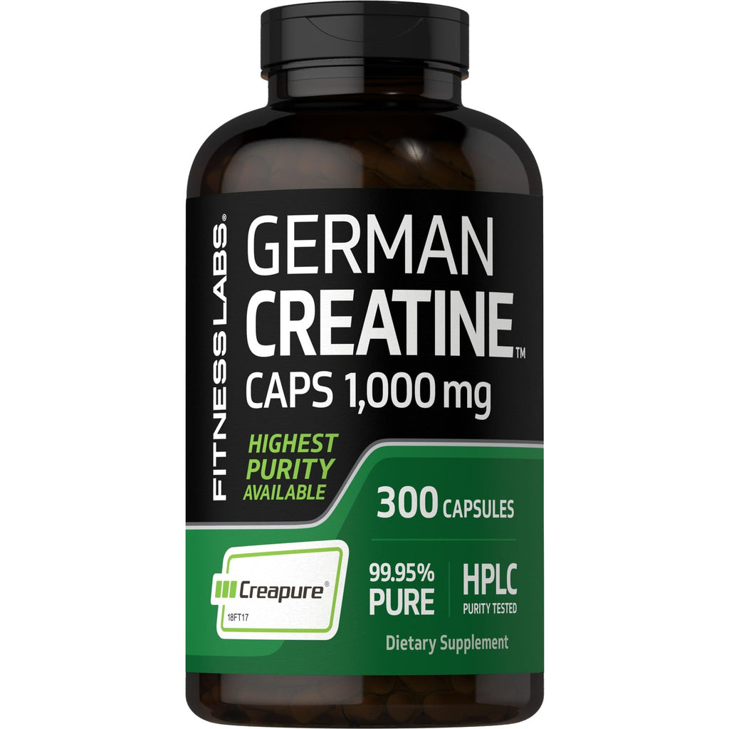 Discover Fitness Labs Creatine Monohydrate Capsules, a premium import with 99.95% purity, available at Curat Cart.