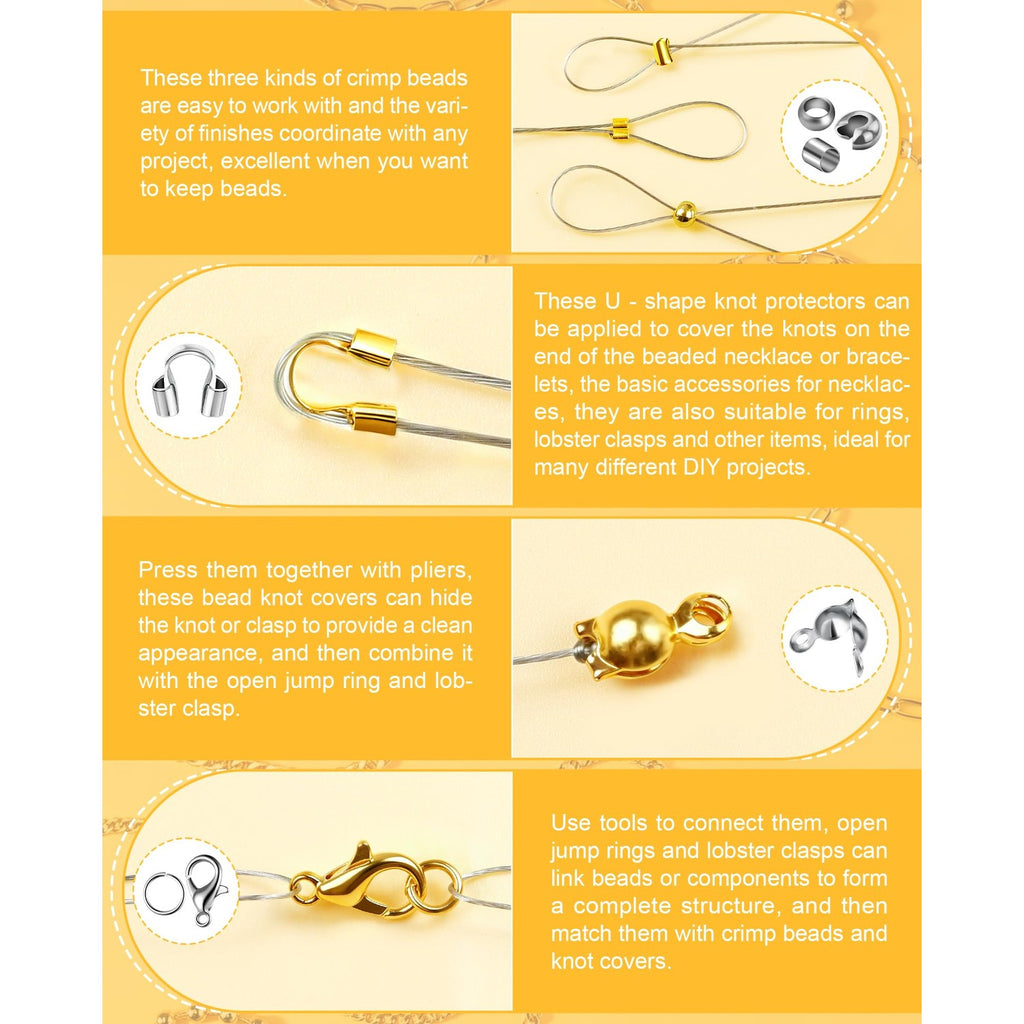 Explore the FIVEIZERO Jewelry Making Cord End Kit, specially curated by Curat Cart for your unique DIY projects.